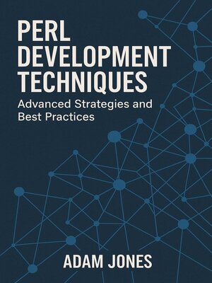cover image of Perl Development Techniques